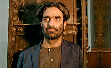 A portrait of Sohrab Mohebbi