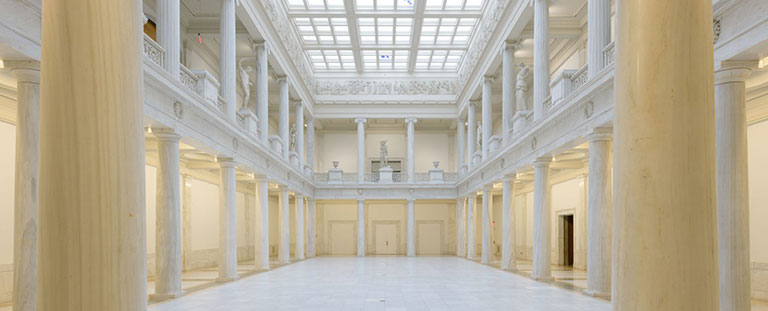 View of the Hall of SCulpture