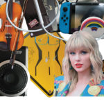 A collage of gen-z related items