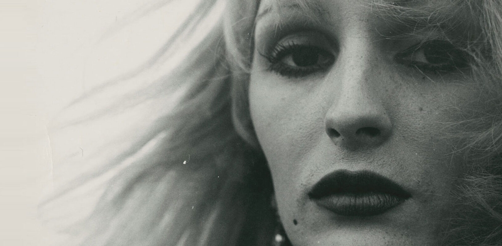 A closeup of Candy Darling