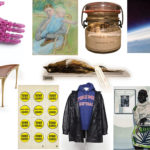 A collage of objects from the Museum collections