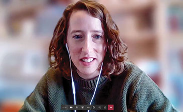 A portrait of educator, Jen Miller