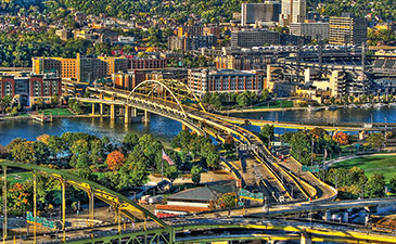 A view of Pittsburgh