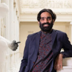 A portrait of Sohrab Mohebbi