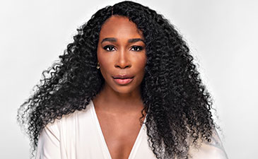A portrait of Venus Williams