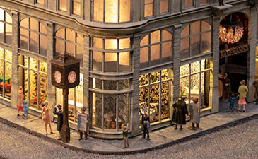 A replica of Kaufmann’s original department store