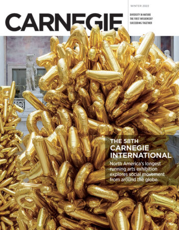Cover of the Winter 2022 issue of Carnegie Magazine