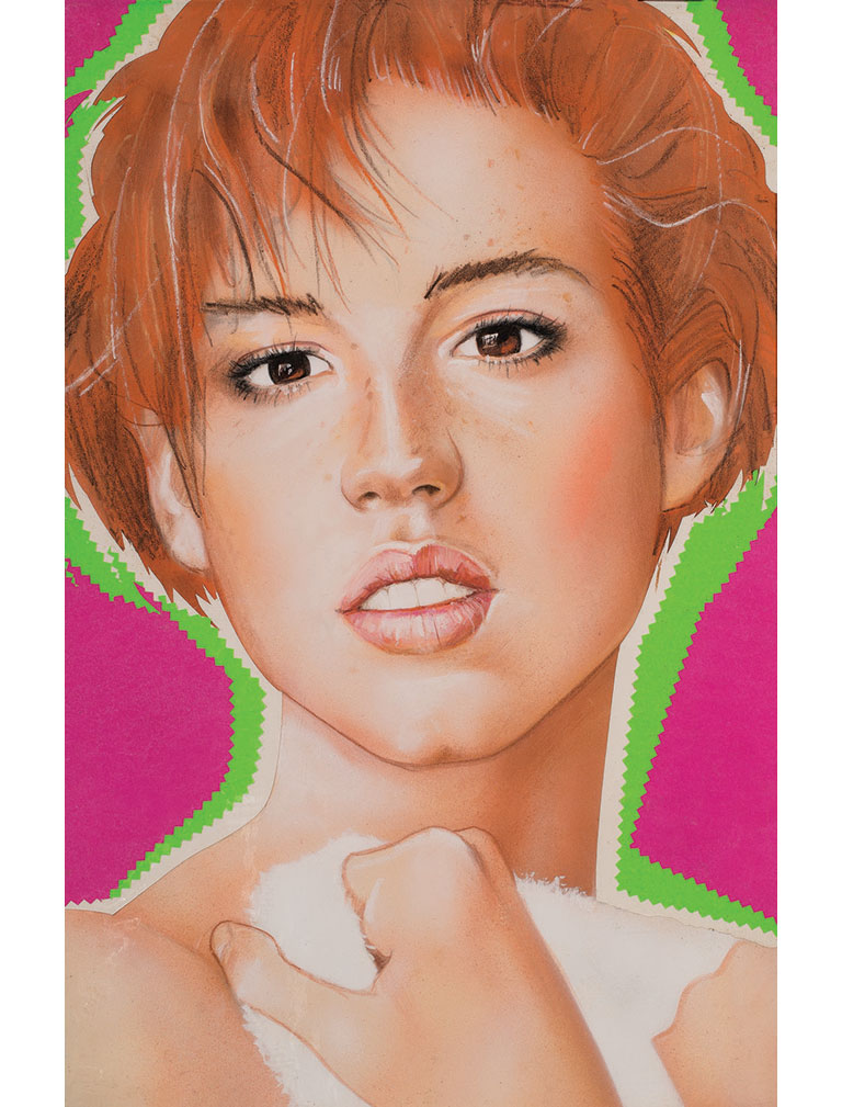 Molly Ringwald illustration
