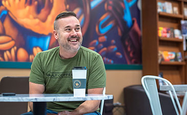 A portrait of Milo Speranzo