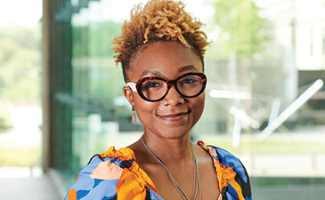 A portrait of Tiffany Sims
