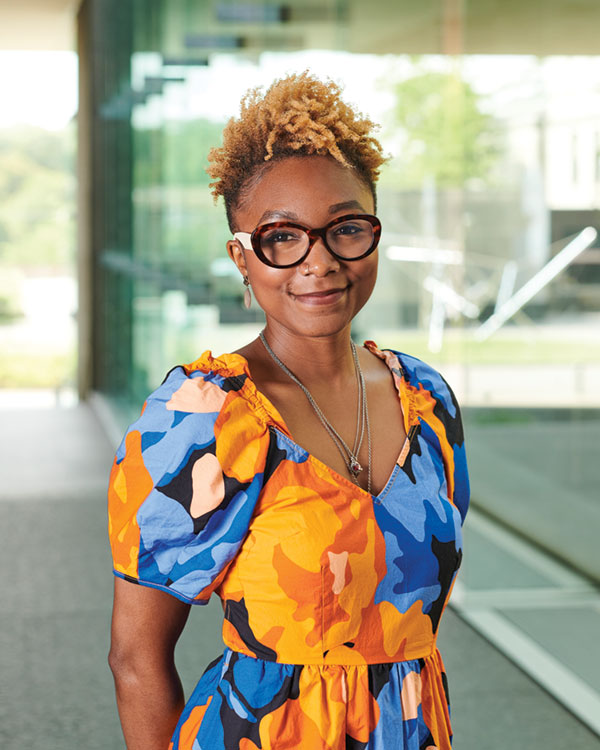 A portrait of Tiffany Sims